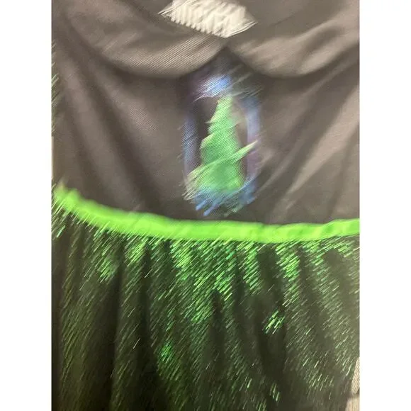 NEW WICKED Elphaba Witch Girls size 2T Sleep Gown Costume Dress up - Picture 2 of 4